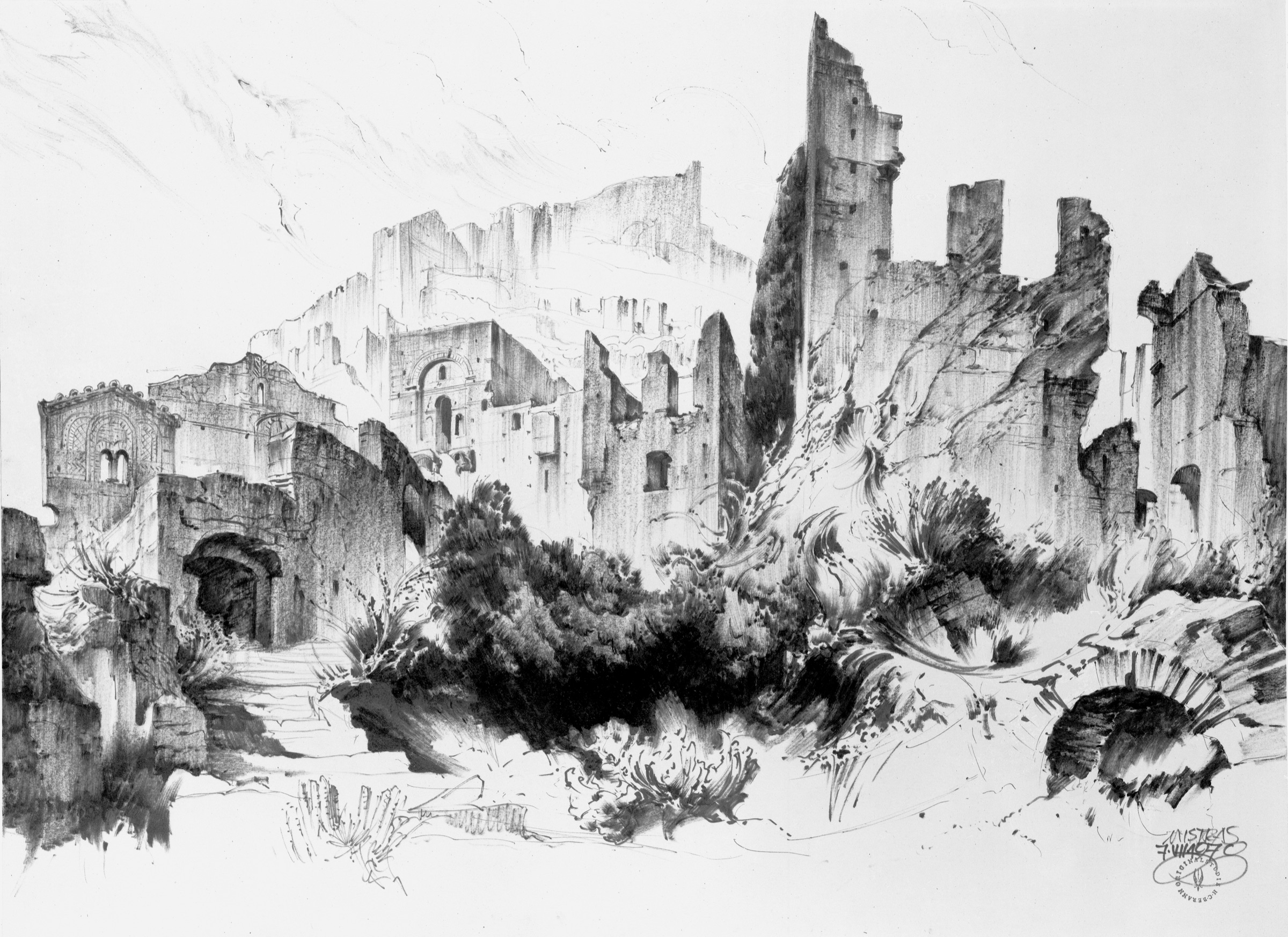 Mistras, im Gemäuer