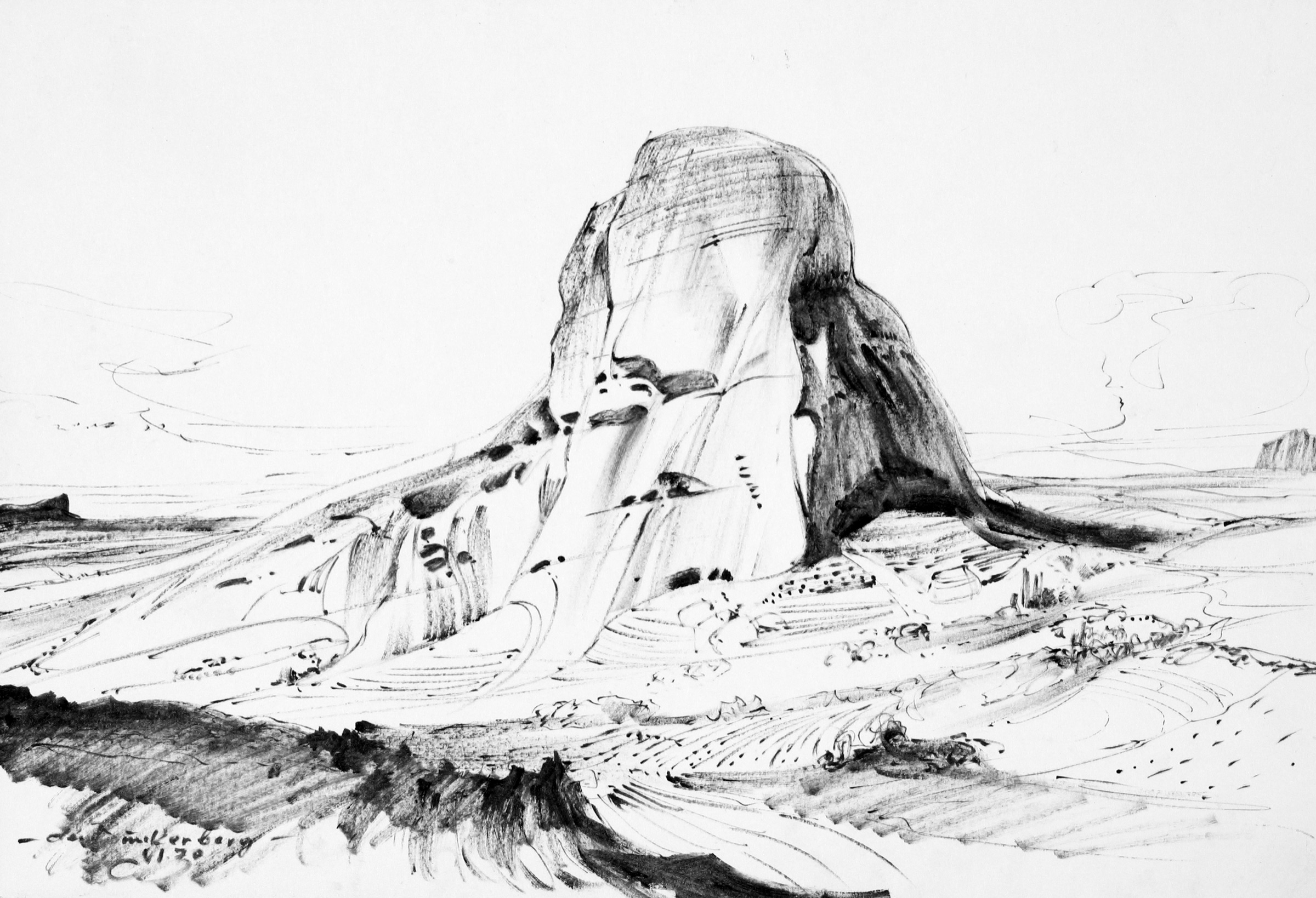 A Small Meteora Mountain