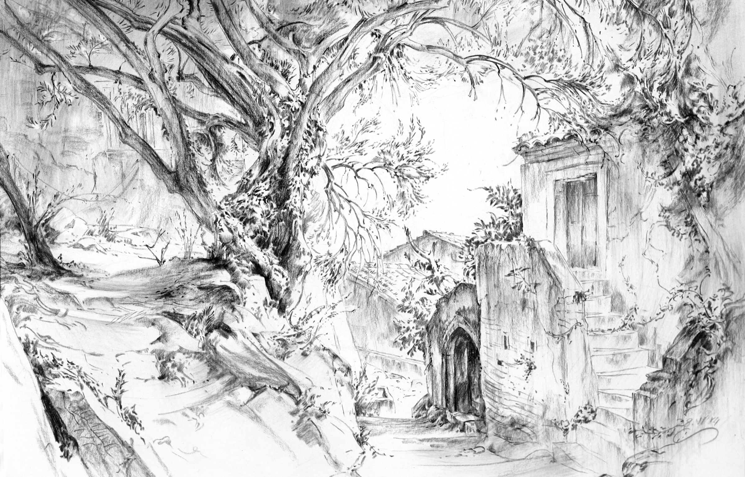 Alley on Corfu