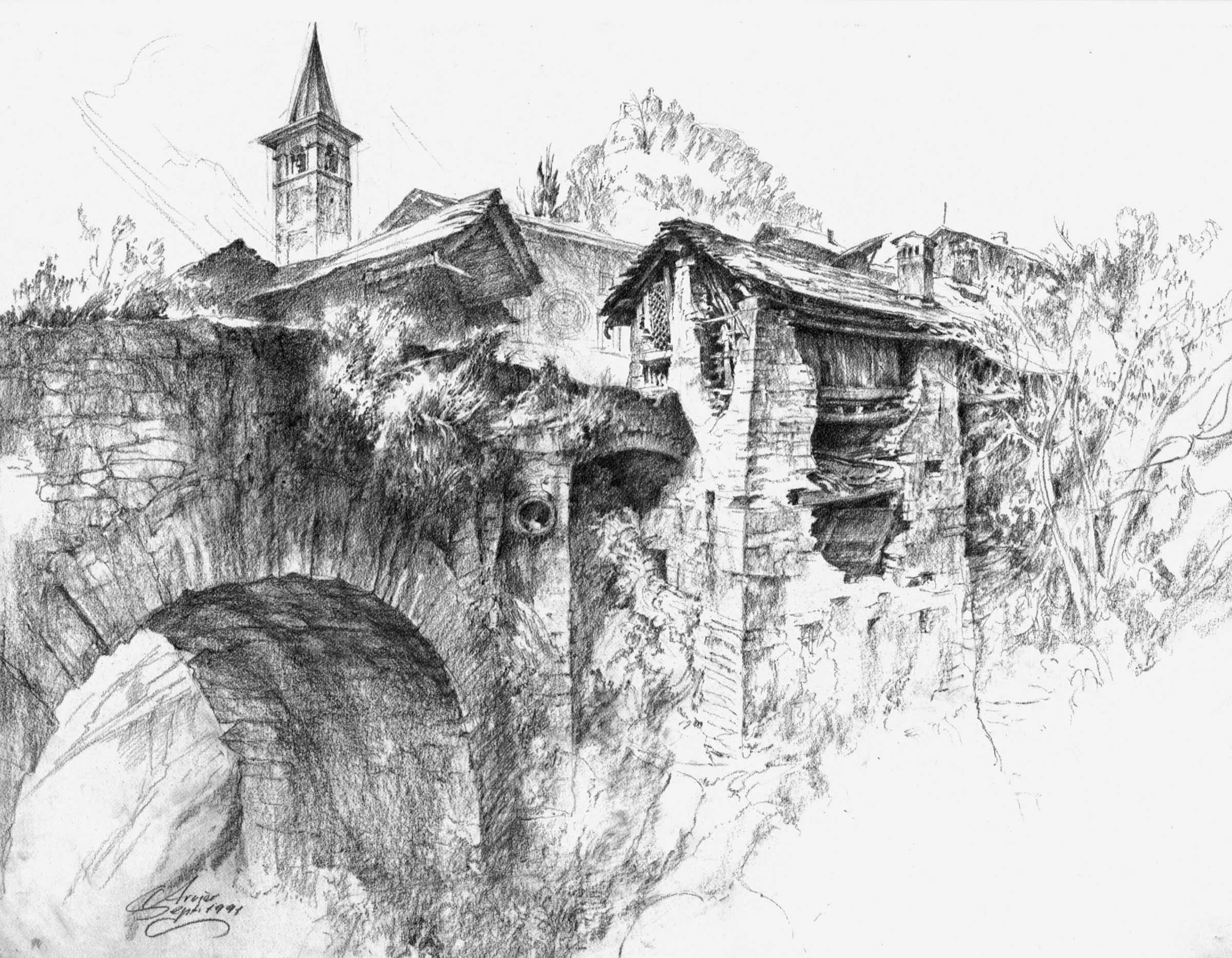 Arvjer, Aosta