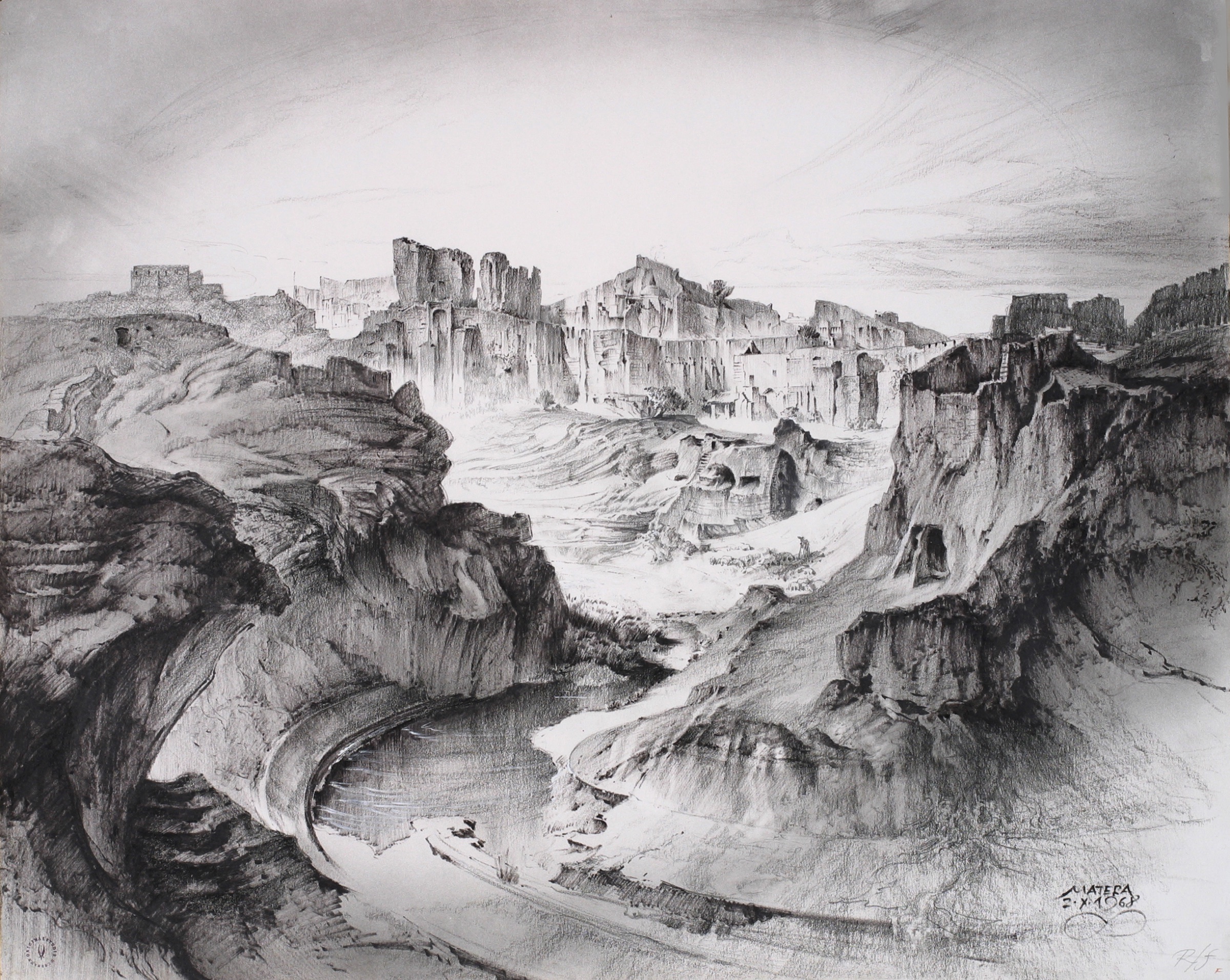 Matera, "The River Bend"