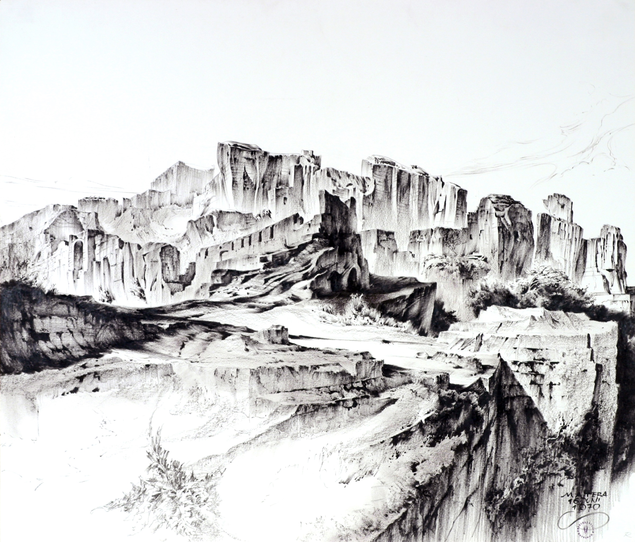 Matera, "The Fortress Wall"