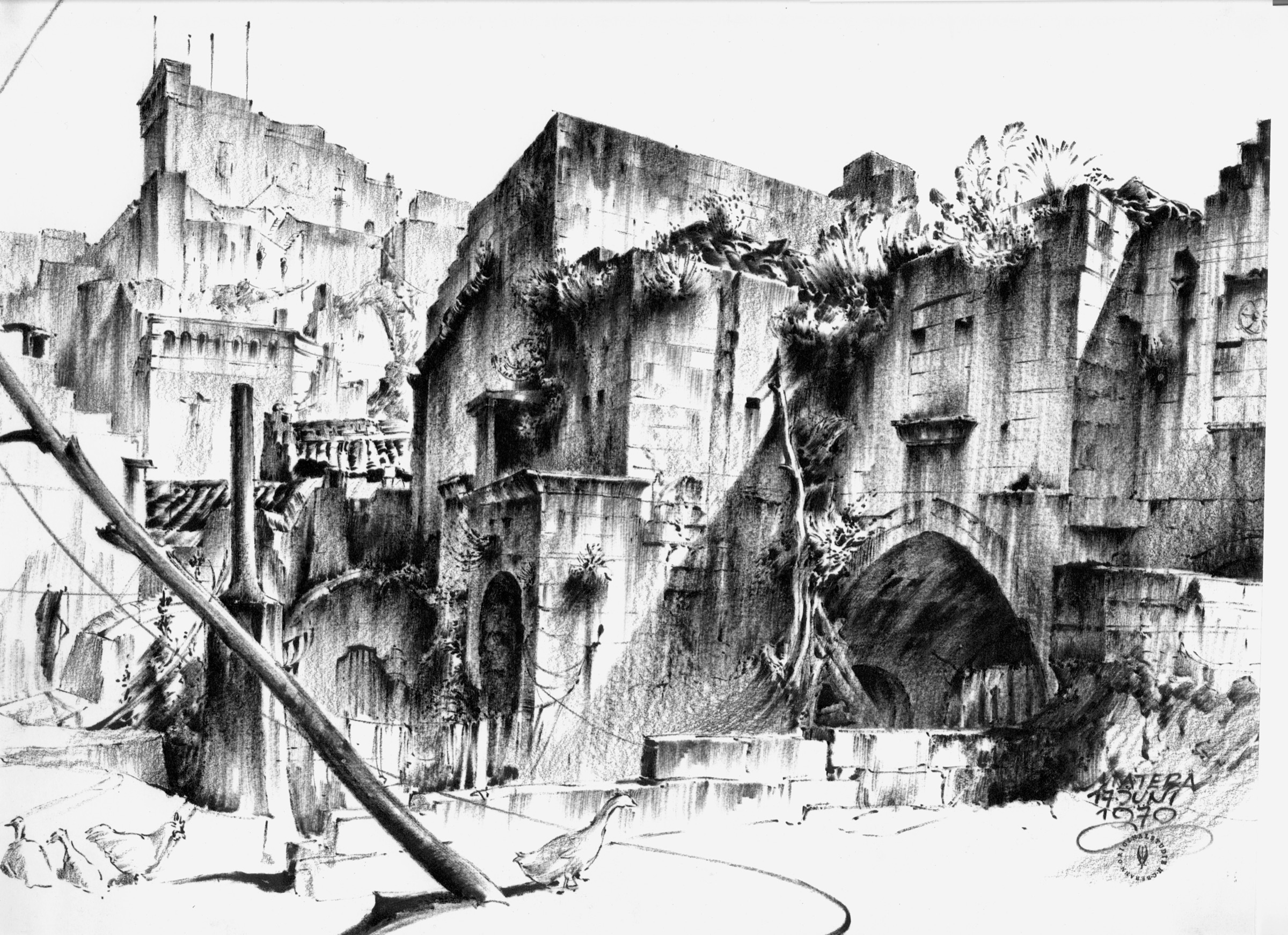 Matera, "The Gothic House"