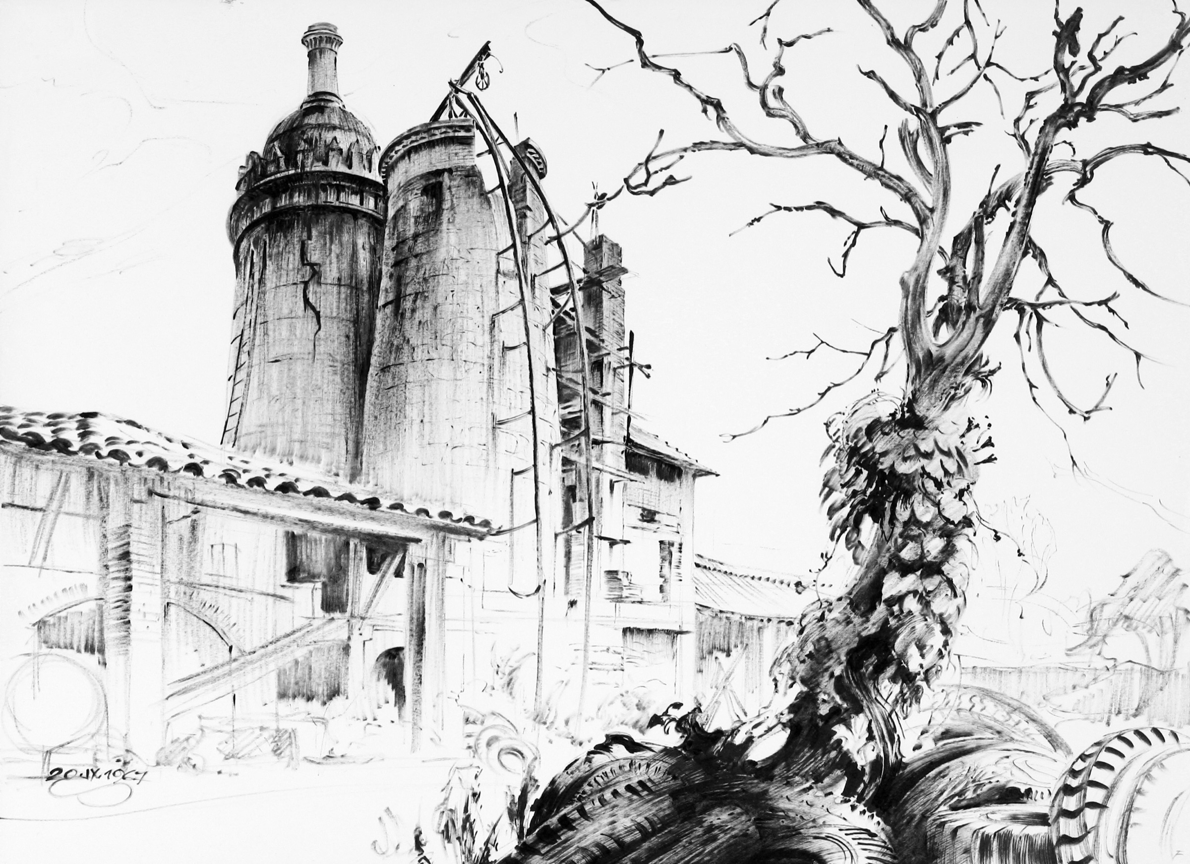Lime Kiln near Verona, 1