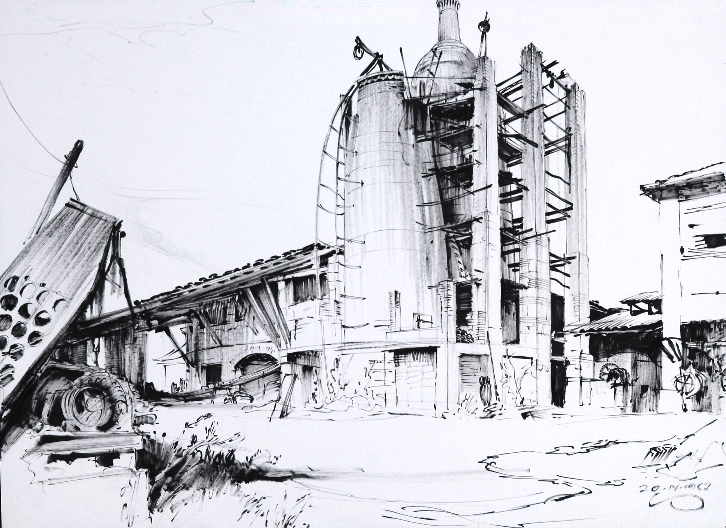 Lime Kiln near Verona, 2