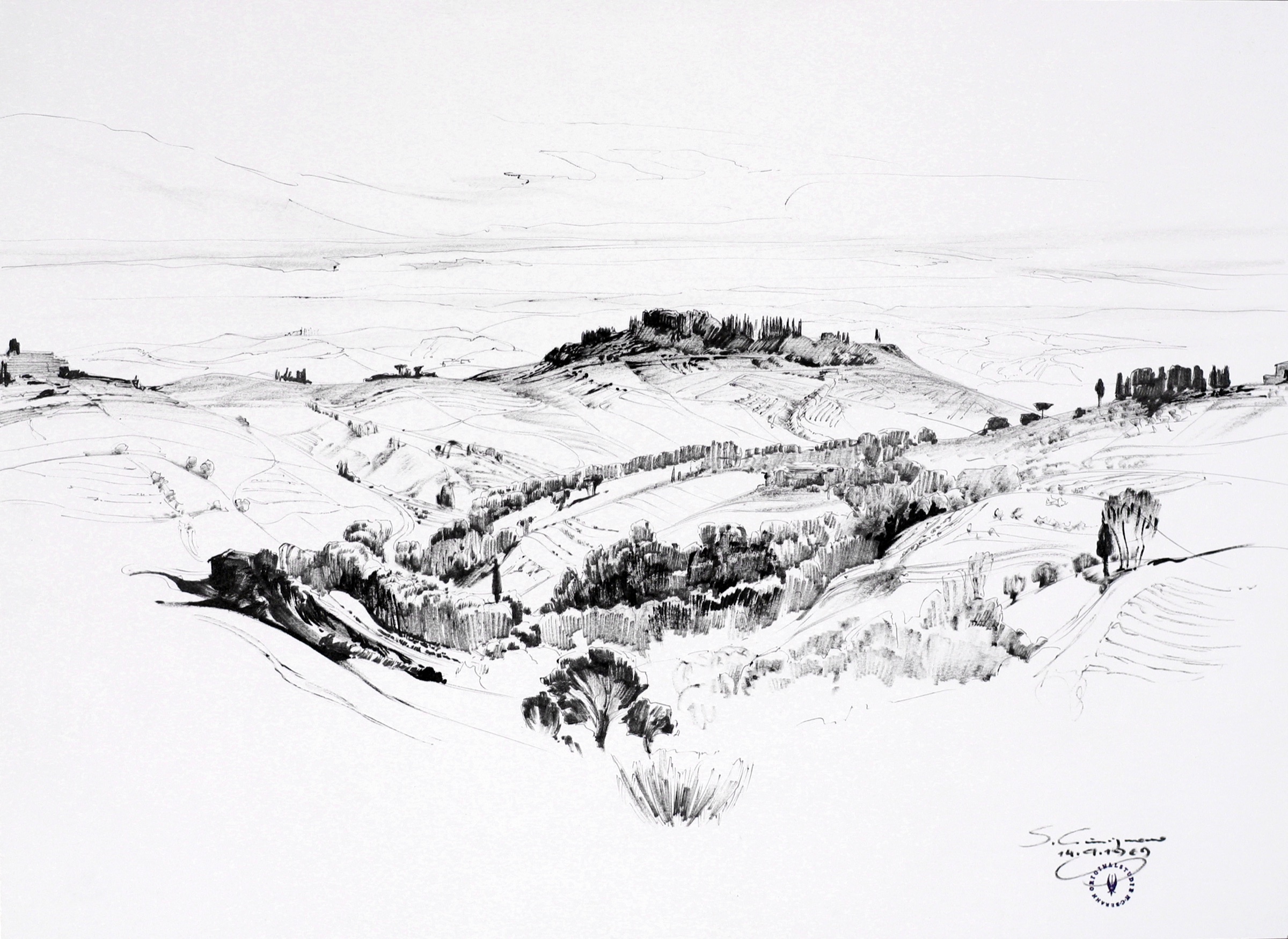 Near San Gimignano