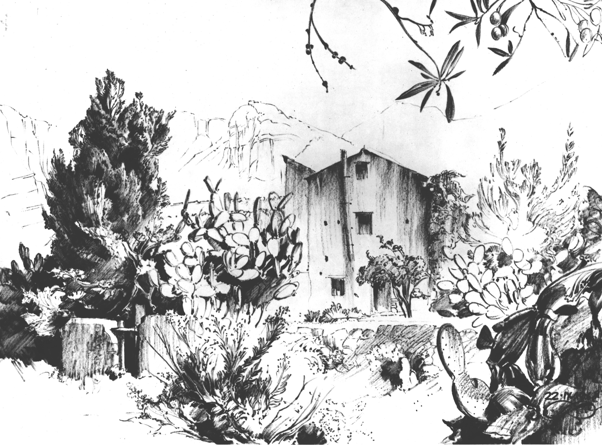 Farmstead on the Tyrrhenian Coast