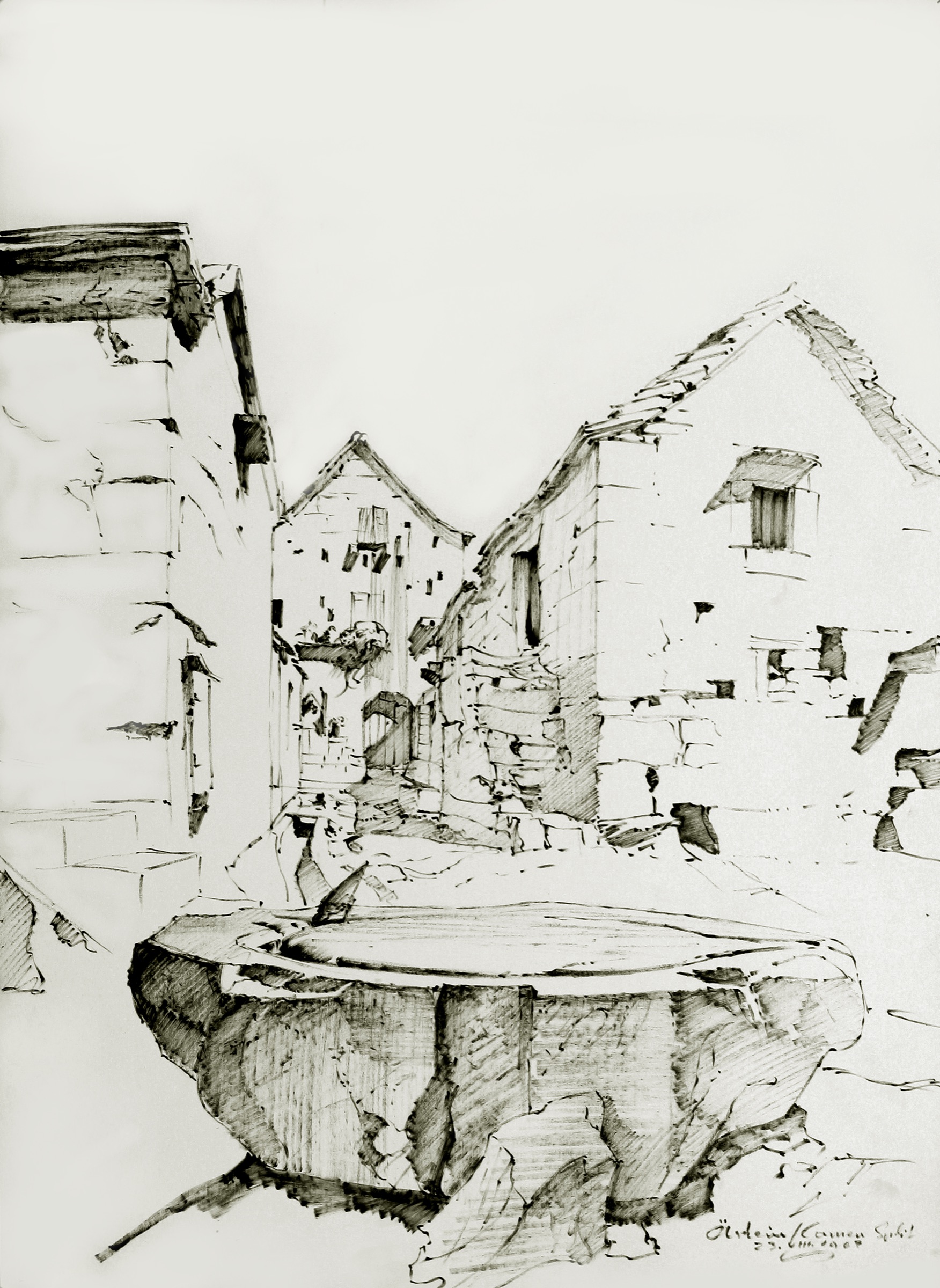 Ölstein in Camen