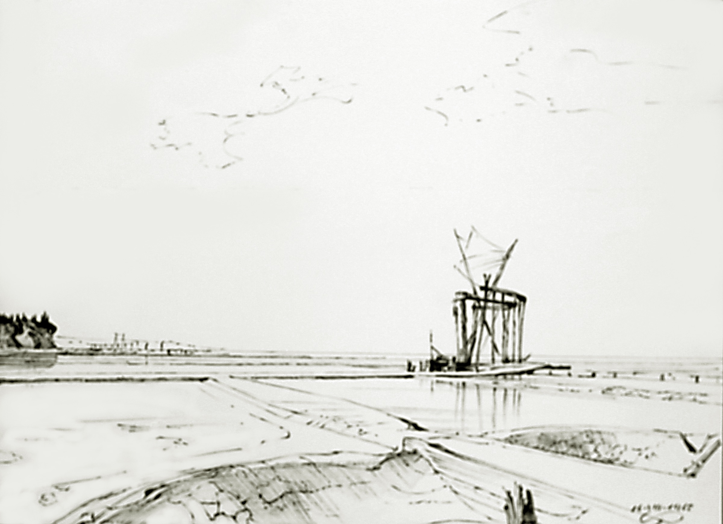 At the Harbor