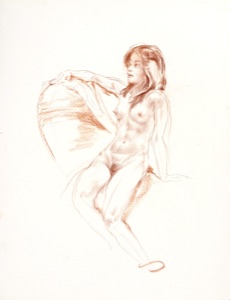 Seated Woman with Jug