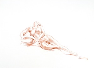 Reclining Woman with Bowl