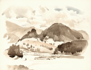 Reutte, the Castle Hill