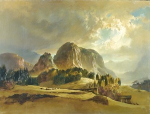 Reutte, the Castle Hill