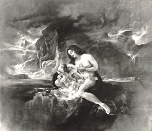 Sternbild-Tryptichon Schwarzkopf