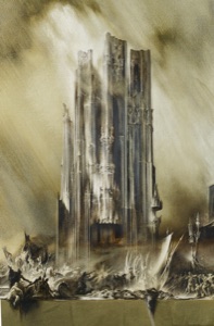 linker Turm