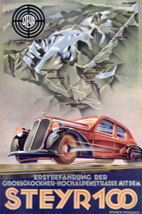 PL_007 Grossglockner-Hochalp.-Str., Erstbefahrg.Steyr 100