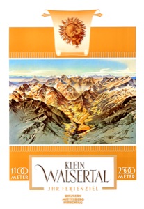 PL_093 Klein-Walsertal Panorama Poster