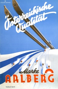 PL_108 Marke Arlberg Skiplakat