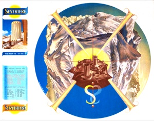 Sestriere  Panoramaplakat
