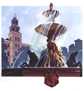 PR_011 Salzburg-Prospekt, Residenzbrunnen
