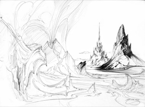 Pointed Mountains in the Spheres
