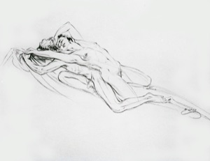 Erotische Skizze
