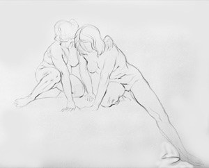 Erotische Skizze