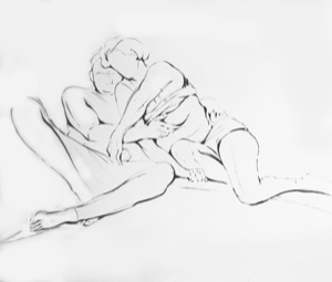 Erotische Skizze