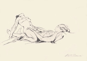 Erotische Skizze