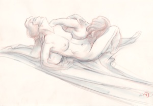 Erotische Skizze