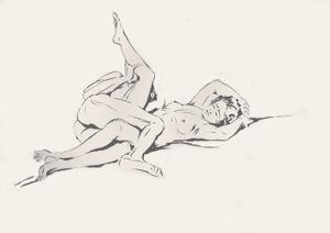 Erotische Skizze