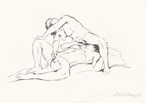 Erotische Skizze