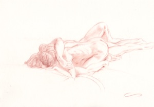 Erotische Skizze