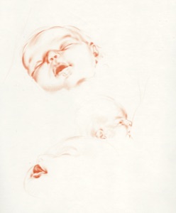 Red Chalk Studies of Klein-Lisa