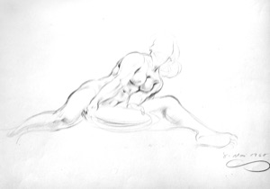 Seated Woman with Bowl