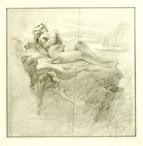 Resting Figure on a Rock