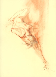 Reclining Figure, Bent Forward