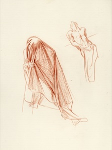 Human Mill, Study: Two Figures