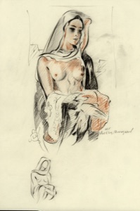 Woman with Headscarf