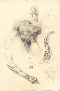 Ostracism, Sketch of a Back Nude