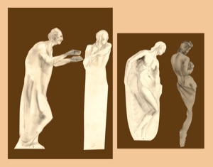Figures for the Funeral Procession, 2