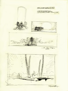 Sheet with 4 Sketches