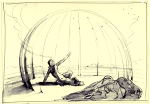Man in the Glass Dome
