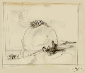 The Dreamer, Sketch