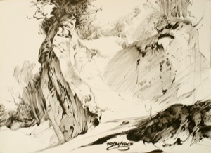 Rock Study “Zirler Gorge”