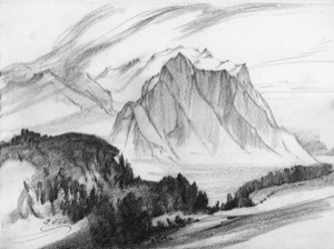 Mountains near Sargans