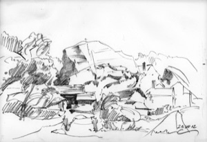 Hütten im Val Bavione