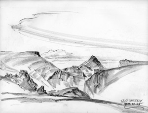 Mountains at the Gorge du Verdon