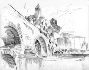 Pont de Diable, Orlagues, 1