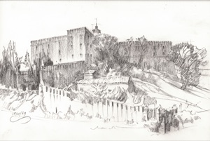 Castle near Montegrotto